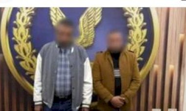 وزارة الداخلية تضبط شخص يوزع كروتا دعائية بمحيط لجان بأسيوط