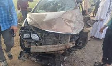 مصرع وإصابة 10 أشخاص إثر انقلاب ميكروباص بصحراوى الصف