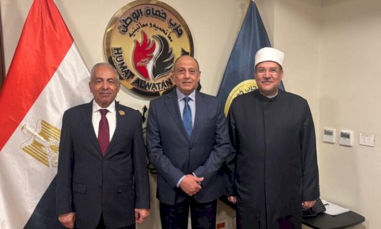 محمد مختار جمعة مساعداً لرئيس حزب حماة الوطن