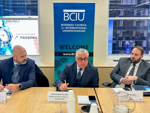رئيس اقتصادية قناة السويس يشارك بالمائدة المستديرة لمجلس الأعمال للتفاهم الدولي (BCIU)