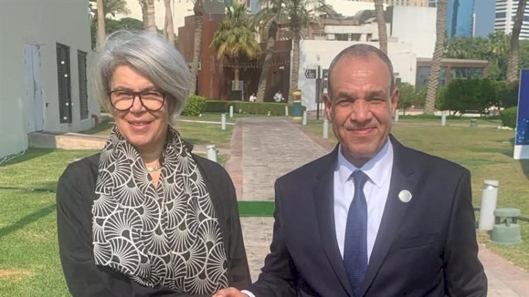 وزير الخارجية يلتقي مبعوثة الاتحاد الأوروبي للقرن الأفريقي