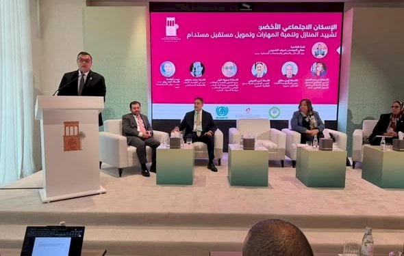 وزير الإسكان يشارك في جلسة حوارية حول الإسكان الاجتماعي الأخضر بالمنتدى الوزاري العربي السادس