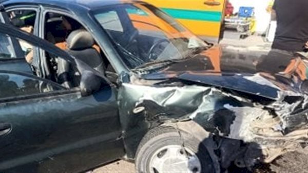 إصابة 9 أشخاص بحادث تصادم سيارتين فى مدينة 6 أكتوبر