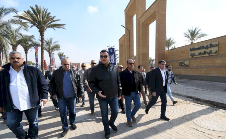 وزير الإسكان يتفقد مشروع "حدائق تلال الفسطاط" بمحافظة القاهرة