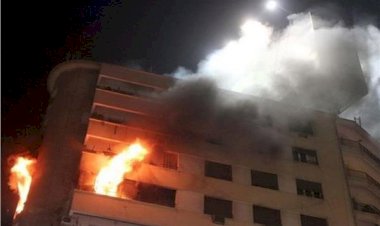 مصرع فتاة واصابة والدتها في حريق شقة بكينج مريوط غرب الإسكندرية