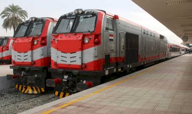 السكة الحديد : تشغيل قطارات إضافية خلال أجازة نصف العام الدراسى