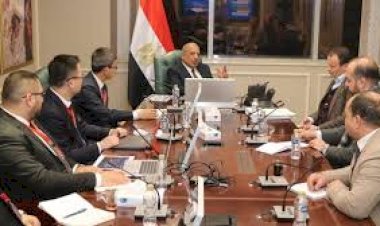 وزير الكهرباء يبحث مع مجموعة صاني "SANY " الصينية التعاون في تصنيع توربينات الرياح