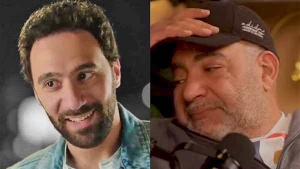 نص اعتذار بيومى فؤاد لمحمد سلام والدموع فى عنيه: لو زعلتك يا ابنى أنا آسف