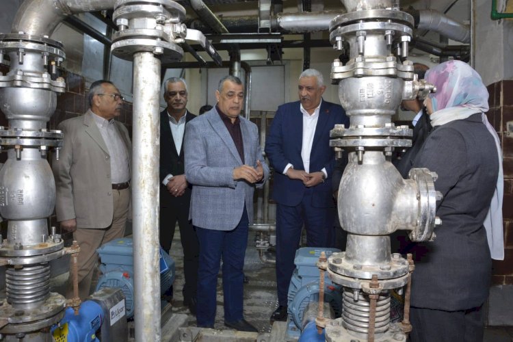 وزير الدولة للإنتاج الحربي يتابع سير العملية الإنتاجية بشركة أبو زعبل للكيماويات المتخصصة