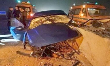 إصابة 7 أشخاص فى حادث تصادم بطريق القصير – مرسى علم القديم بالبحر الأحمر