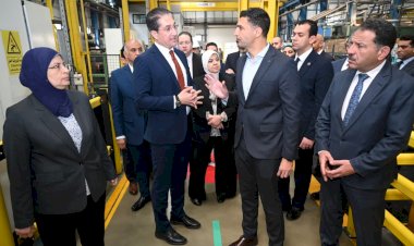 ︎وزير الصناعة يتفقد مصنعين متخصصين في الصناعات الهندسية والغذائية بمدينة العاشر من رمضان