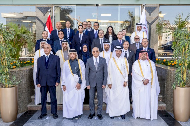 رئيس مجلس أمناء وحدة مكافحة غسل الأموال وتمويل الإرهاب المصرية يستقبل النائب العام القطري