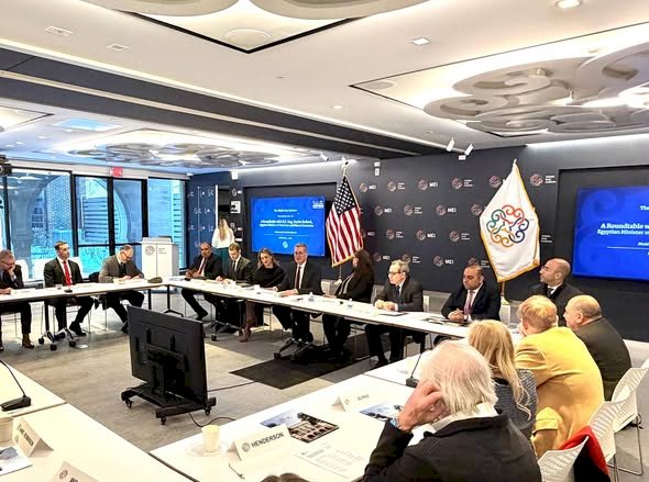 معهد الشرق الأوسط بواشنطن يستضيف وزير البترول والثروة المعدنية في لقاء موسع