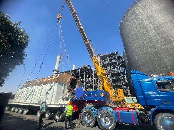 "قطاع الأعمال": إيجيبت أنود" تبدأ الاستعداد لتشغيل خط الإنتاج الثاني وتصدير الشحنة الثانية من الفحم البترولي المكلسن