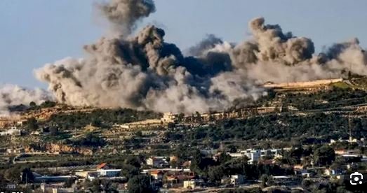 جيش الاحتلال يشنّ غارات على جنوب لبنان
