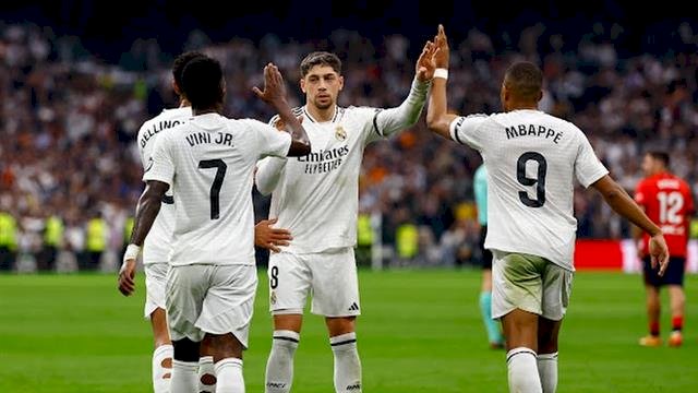 ريال مدريد يسعى لتأمين صدارة الدوري الإسباني فى مواجهة أوساسونا