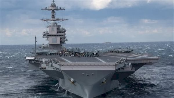 حاملة الطائرات الأمريكية جيرالد فورد تقترب من ميناء حيفا