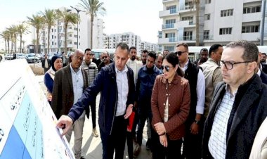 وزيرة الإسكان تتفقد كومباند "مزارين" بمدينة العلمين الجديدة