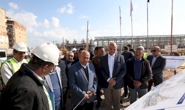 وزير النقل يتفقد مواقع العمل ومسار ومحطات مشروع المرحلة الأولى من مترو الإسكندرية( أبوقير -محطة مصر)