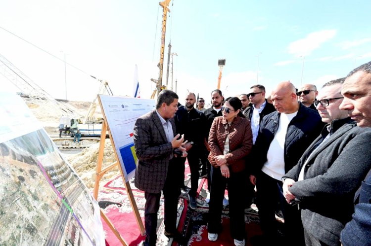 وزيرة الإسكان تتفقد المشروعات الجاري تنفيذها وأعمال التطوير بقرى مارينا