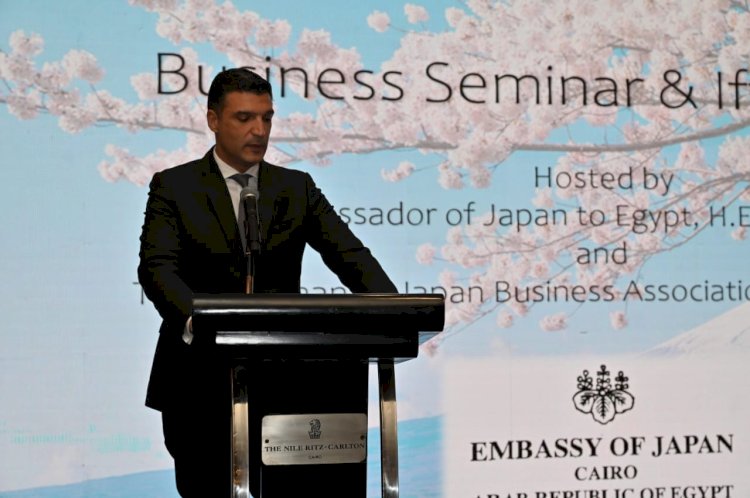 وزير الصناعة يستعرض مجالات التعاون الحالية والفرص الاستثمارية المتاحة بين مصر واليابان